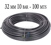 Tuberia polietileno 32mm | tuberia agricola 32mm 10 bar 100 metros | tuberia riego 32mm | manguera de riego 32 mm