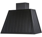 Campana extractora garage metal de acero inoxidable bruñido 110 cm