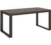 Mesa extensible de madera para comedor catanzaro extensible hasta 284 cm nogal