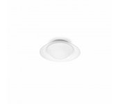 Faro side - lámpara de techo led empotrada blanca g9