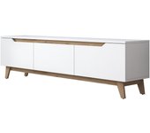 Mueble tv d1-2472 nogal blanco