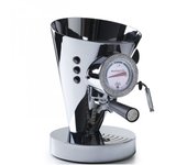 Cafetera espresso diva detalles de luce color acero bugatti