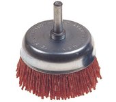 Cepillo copa fibra + vástago pg 497.35 mm 70 grano 80 g.mm 6