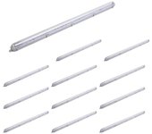Kit de tiras de luz led impermeables + tubo de neón led 150cm t8 22w - pack de 12 / blanco neutro 4000k - 5500k / sencillo - silumen
