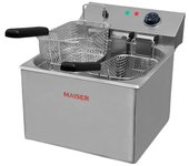 Freidora eléctrica de 10 litros con 3 cestas maiser f12/103
