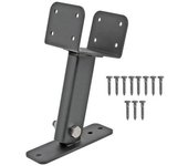 Soporte de pérgola para montaje en techo, de acero inoxidable, con ángulo ajustable, soporte para viga de techo para cenador