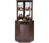 Vevor mobiliario industrial mesa para bar de vinos con soporte de vidrio