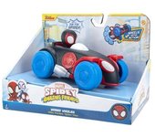 Playset rei toys vehículo spidey con retrocarga, modelo sp030200, colores surtidos, para aventuras de spider-man