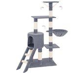 Tectake rascador para gatos 144 cm