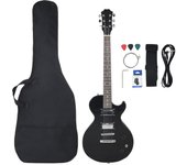 Guitarra eléctrica para principiantes con funda negro 4/4 39 v6819 100 x 34 cm / negro