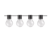 Warmland solar luminous exterior - transparent - g50 7m 20 piezas - 200lm - 2700k blanco caliente - 4,5v - ip65