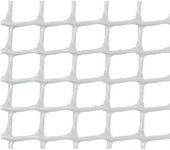 Malla plastica cuadrada 0,5x0,5 cm blanca | 1x25 m