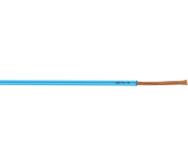 Cable eléctrico 1,5 mm² h07vu, en bobinas de 5m azul