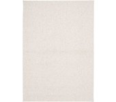 Alfombra interior borreguito crema efecto jaspeado, walter, 170x120x1 cm