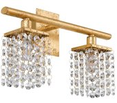 Aplique de pared eglo pyton gold dorado 2 bombillas g9