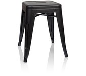 Taburete vantaggio brush negro mate hjh office