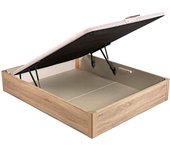 Canapé abatible pikolin desing tapa embutida altura 31 cm - 160x200 cm - natural