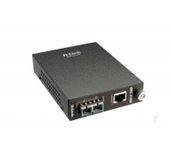 Conversor de rj45 a fibra óptica d-link dmc-810sc negro