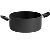 Cazuela de dos asas 'black line' ø cm. 16 - h.8 - capacidad 2,5 lt.