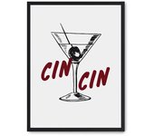 Cuadro chin chin martini
