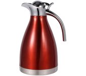 Cafetera, tetera de acero inoxidable duradera con aislamiento de gran capacidad d
