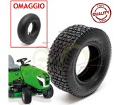 Neumático + cámara interior 13 x 5.00-6 para tractor cortadora de césped de jardinería