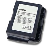 Vhbw 1x batería compatible con verifone vx680 credit card machine, vx680 escáner códigos de barra, tpv (1800 mah, 7,4 v, li-ion)