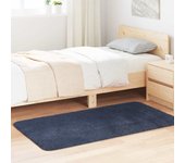 Alfombra de pelo largo navarra azul marino 80x150 cm