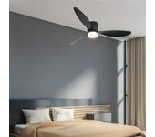 Ventilador reno negro 132 cm - 3 palas