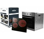 Kit de horno y placa infiniton hv-cb65h30, 65 l, 3 fuegos, grill, a