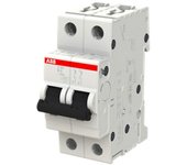 Abb 352263 disyuntor s202 - 16a - curva b - 2 polos - 6 ka