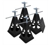 Proplus soportes estabilizadores 4 unidades 750 kg