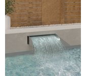 Cascada 60x34x14 cm acero inoxidable 304
