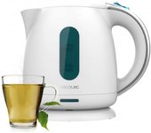 Cecotec hervidor de agua, 1 l capacidad, thermosense 140 white, 2200w, calentamiento rápido, filtro antical, libre de bpa y otros tóxicos