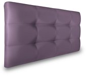 Cabecero de cama texas cabezal tapizado en polipel 105x 70 cm morado