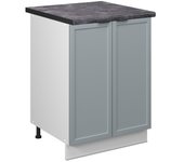 Vicco mueble bajo de cocina fame-line, azul claro-gris, 60 cm , et antracita
