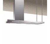 Baraldi – campana isla elea 116x60 cm. - acero inoxidable – chimenea izquierda – 800 m3/h