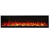 Chimenea eléctrica 183cm empotrable slim - kamin cadix 72
