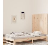 Cabecero de cama，panel de cabecera，decoración de pared de pared madera maciza de pino 95,5x3x90 cm cfw67119