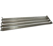Set de rieles largos para banco de jardín - caja metálica para piedras