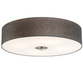 Plafón rústico gris 50cm - drum jute