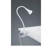 Lampada a morsetto, viper, plastica, titano, 6x35cm