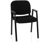 Silla de confidente xt 650 negro/negro hjh office