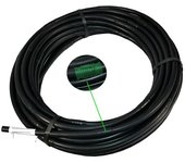 Dripalia - tubería - manguera ø16 con gotero | negra | caudal 2l/h | goteros a 50cm | rollo de 100m