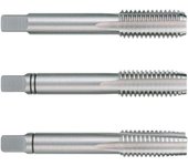 Juego de 3 machos para roscar a mano bsw ~ din 352 hss rectificados con rosca 1 1/4 ruko 246114