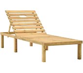 Sillón lounge madera de pino impregnada