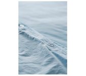 Funda nórdica naturals lino azul claro azul cama de 135 (220 x 220 cm)