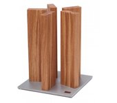 Taco para cuchillos kai stonehenge inox/roble (para 10 cuchillos)