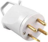 Enchufe eléctrico macho 3 polos + tierra, 20 a, legrand