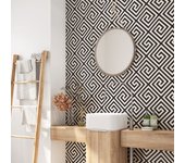 Vinilo adhesivo para baño - motivo gráfico